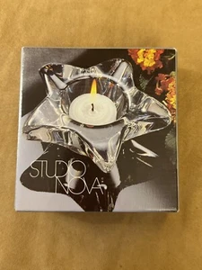 Candelabro Studio Nova STARBRIGHT CRYSTAL + Vela Tealight - Japón - ¡NUEVO! - Imagen 1 de 7