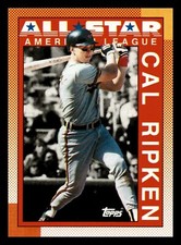 1990 Topps Cal Ripken Jr. HOF All-Star #388 Centered Mint