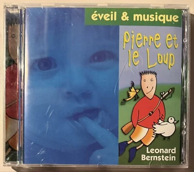 Leonard Bernstein ~ EVEIL & MUSIQUE PIERRE ET LE LOUP, CD (2002, Sony France) Foto 1 de 3