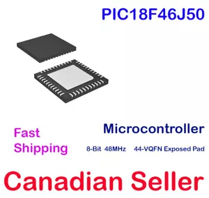PIC18F46J50 IC 8-Bit 48MHz Microcontroller 64KB Flash 44-QFN (8x8) Microchip - Bild 1 von 1