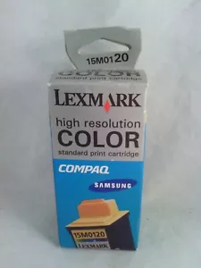 NEW Genuine Lexmark 20 - Color Print Cartridge 15M0120 - Superior Print Quality - Picture 1 of 3