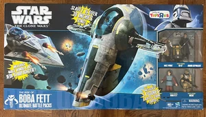 Star Wars Clone Wars Rise of Boba Fett Ultimate Battle Packs Hasbro 2010 Slave 1 - Picture 1 of 10