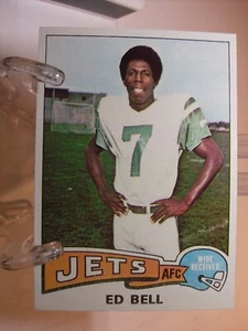 1975 Topps Football Card #122 Ed Bell (89707) - Picture 1 of 2
