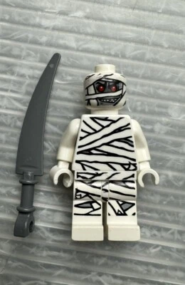 LEGO MINIFIGURA Momia Brilla en la Oscuridad Monster Fighters 9462 GID Foto 1 de 4