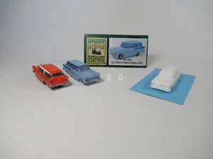 New! SMC-808 1957 Mercury Station Wagon 4 Door  HO-1/87  Scale White Resin Kit - Picture 1 of 4