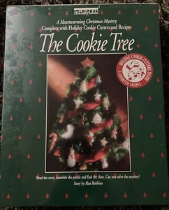 NEW/SEALED “The Cookie Tree” Christmas Mystery Puzzle w Cookie Cutters*Recipes - Picture 1 of 2