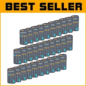 Compact 8-Digit Black Calculators with Dual Power - Perfect for Young Learners - Picture 1 of 9
