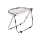 (Transparent) Folding Stool Strong Bearing Capacity Easy To Use