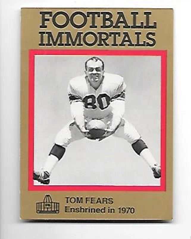 TOM FEARS 1985-88 Football Immortals #40 EX+NRMT LOS ANGELES RAMS - Image 1 of 1