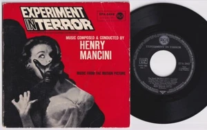 Henry MANCINI * Experiment in Terror * POPCORN * TITTYSHAKER EP OST 45 * Hören - Bild 1 von 2