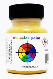 Botella de pintura Tru-Color TCP-844 cepillable UP Union Pacific amarillo 1 oz - Imagen 1 de 3