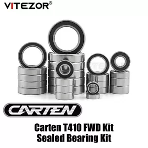 Kit de rodamientos sellados para Carten T410 tracción delantera 14 piezas - Imagen 1 de 4