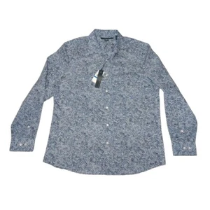 Perry Ellis Men's XL Shirt Slim Fit New With Tags Button Up Long Sleeve - Picture 1 of 8