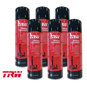 6 PULITORI TRW PER FRENI FRIZIONI MANUTENZIONE DISCO FRENO 500ML BRAKE CLEANER - Foto 1 di 5