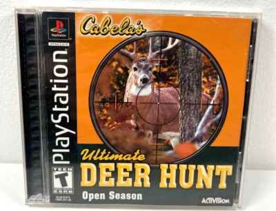 Cabela's Ultimate Deer Hunt Open Season (Sony Playstation 1, PS1)  - Image 1 of 3