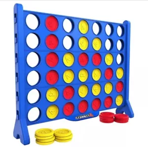 Connect 4 Giant Edition All weather and Durable Material Party Game NEW OPEN BOX - Picture 1 of 6