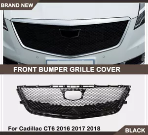 Mesh Radiator Bumper Grill Grille For 2016 2017 2018 Cadillac CT6 Black ABS DNN - Bild 1 von 6