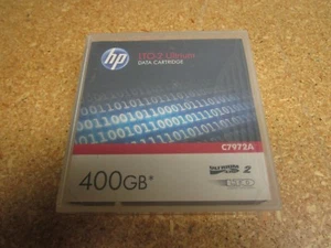Cartucho de cinta de datos HP LTO-2 Ultrium 400 GB C7972A nuevo sellado - Imagen 1 de 1
