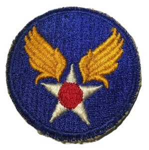 Original Segunda Guerra Mundial Ejército de los Estados Unidos Fuerza Aérea Borde Parche Cazas Bombarderos Piloto USAAF NG - Imagen 1 de 2