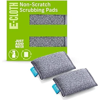 E-Cloth Medium Duty Scrubbing Pads For All Purpose 4-3/4 in. L 2 pk
