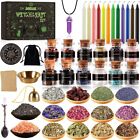 Witchcraft Starter Kit, Witchcraft Supplies and Tools for Wiccan 54-PC( 2 Sets)