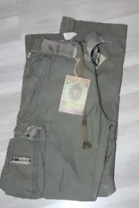 Original Jeans WEARFIRST 461 Size 30 x 34 or 40 Khaki NEW - Picture 1 of 4