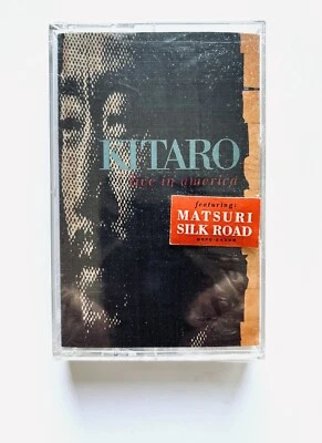 KITARO CASSETTE TAPE. LIVE IN AMERICA KITARO. FACTORY SEALED VINTAGE. - Image 1 of 2