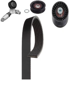 KIT TENSOR DE CORREA DE VENTILADOR AUXILIAR VAUXHALL VECTRA ELITE 3.0 CDTI 2003-ON - Imagen 1 de 1