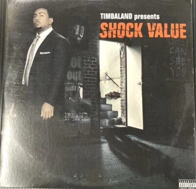 Timbaland Shock Value 2LP Vinyl 2007 US Original Dr Dre INTERSCOPE 602517256781 - Image 1 of 4
