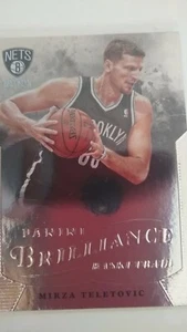 Mirza Teletovic rookie Carta Baloncesto Brooklyn nets NBA Card briliance 2012/13 - Imagen 1 de 2