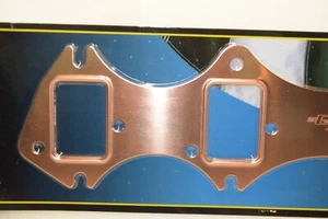 New Ford FE 352-390-427-428 Copper Header Gaskets, BIG PORT 1.56" X 2.32" - Picture 1 of 4