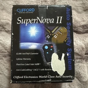 Clifford SuperNova II Way Car Alarm Security And Remote Start System - Picture 1 of 16