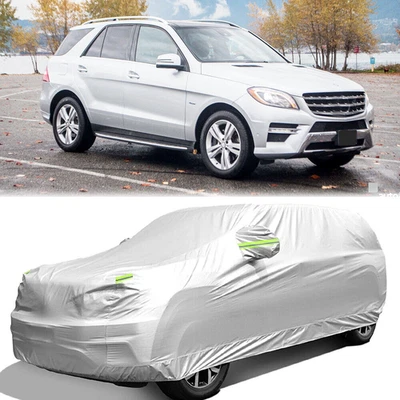 Capa de carro completa para Mercedes-Benz GLC 485x190x180cm sol chuva neve resistente a UV - Imagem 1 de 4
