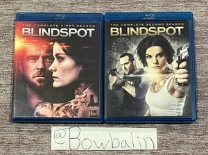 Blindspot: The Complete First & Second Seasons Blu-ray 2016 Multi Disc Set Clean - Imagen 1 de 8