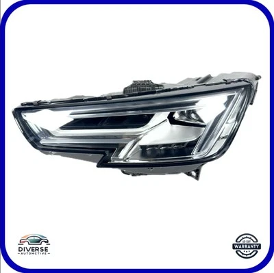 Audi A4 S4 2017 2018 2019 lado izquierdo del conductor LH faro LED completo - OEM - como nuevo Foto 1 de 4