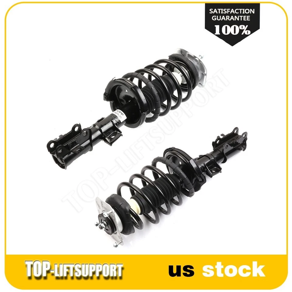 For 2001-2007 2008 2009 Volvo S60 Front Complete Struts Shock Absorber Spring x2 - Image 1 of 4