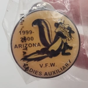 1999 2000 Arizona Hat Lapel Pin V.F.W. Ladies Auxiliary - Picture 1 of 3
