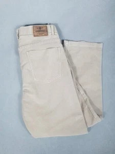 blue harbour Moleskinhose Herren 32x28 beige kurze italienische M&S Emmetex Hose - Bild 1 von 13