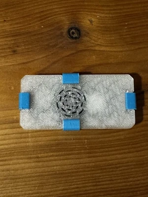 Raspberry Pi Zero 2 w Gehäuse Transparent ohne Schrauben Laches Design - Bild 1 von 4