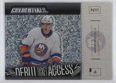 2023 Credentials Debut Ticket Access Horizontal Tier 2 Samuel Bolduc Rookie RC - Image 1 of 2