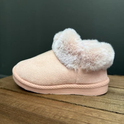 Botines First Steps “Stepping Stones” de piel sintética rosa para niñas pequeñas talla 8 niño pequeño  Foto 1 de 4