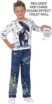 Deluxe Billionaire Boy Fancy Dress Costume David Walliams Book Day  Age 4 5 6 - Image 1 of 2