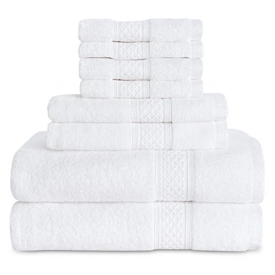 100% Cotton Bath Towel Sets of 6, Highly Absorbent Towels for Bathroom Hotel - Image 1 of 4