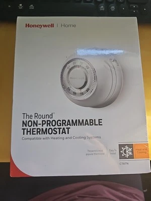 Termostato redondo no programable Honeywell CT87N - Nuevo en caja Foto 1 de 2