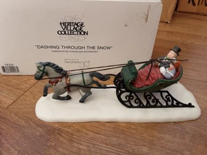 Department 56 Heritage Village Dashing Through The Snow - Picture 1 of 3
