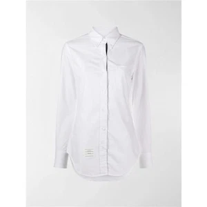 Thom Browne RWB Trimmed Oxford Shirt White 133239914 - Picture 1 of 6