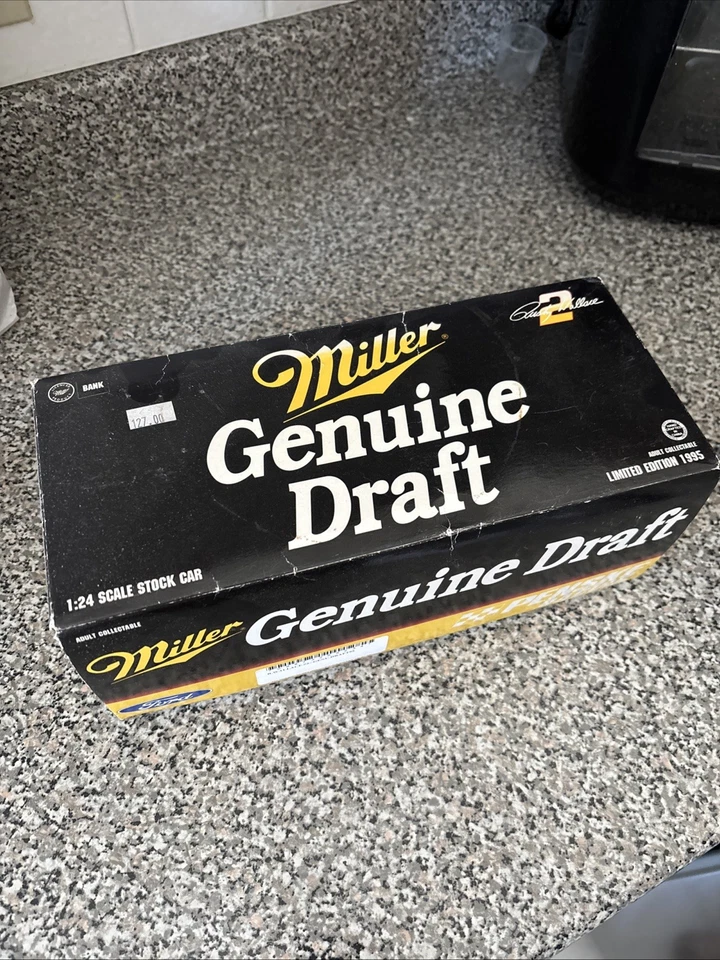 1995 Rusty Wallace #2 Miller Genuine Draft Ford Dually 1:24 Scale Diecast Action - Image 1 of 4