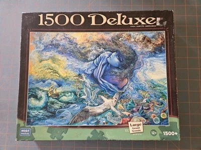 Mega Deluxe Puzzle When The Wind Blows 1500 Pieces Sealed NEW Box Damage - Image 1 of 4