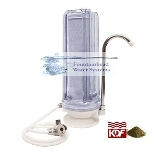 Portátil/de encimera CARBONO/KDF cloro/metales pesados/filtración de COV. Transparente. - Imagen 1 de 2