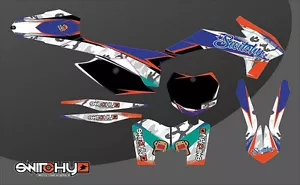 Set ADESIVI GRAFICHE Camo pour Moto SX F 250 450 2013 2014 Decals Decor - Picture 1 of 1